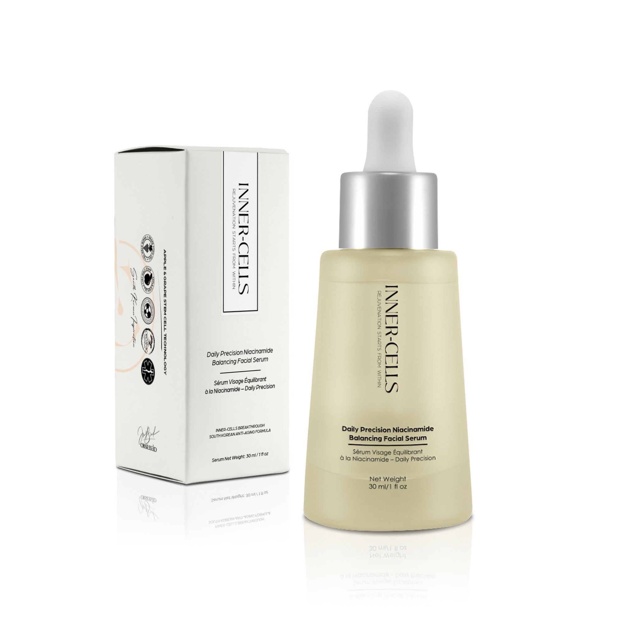 Daily Precision Niacinamide Balancing Facial Serum – Inner Cells