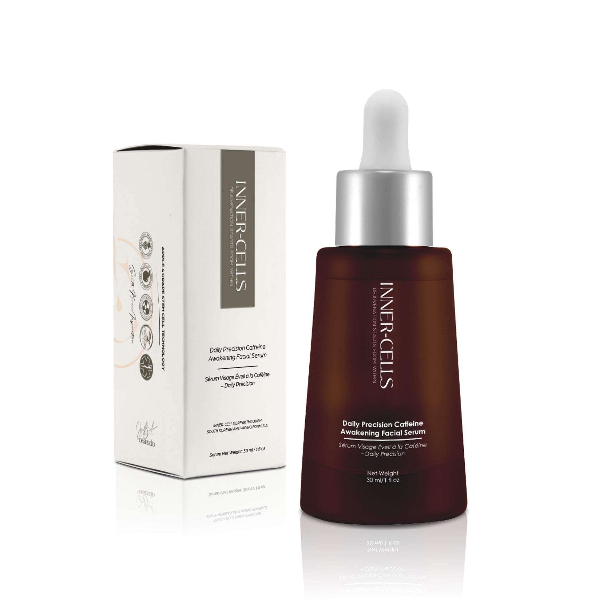 Daily Precision Caffeine Awakening Facial Serum – Inner Cells