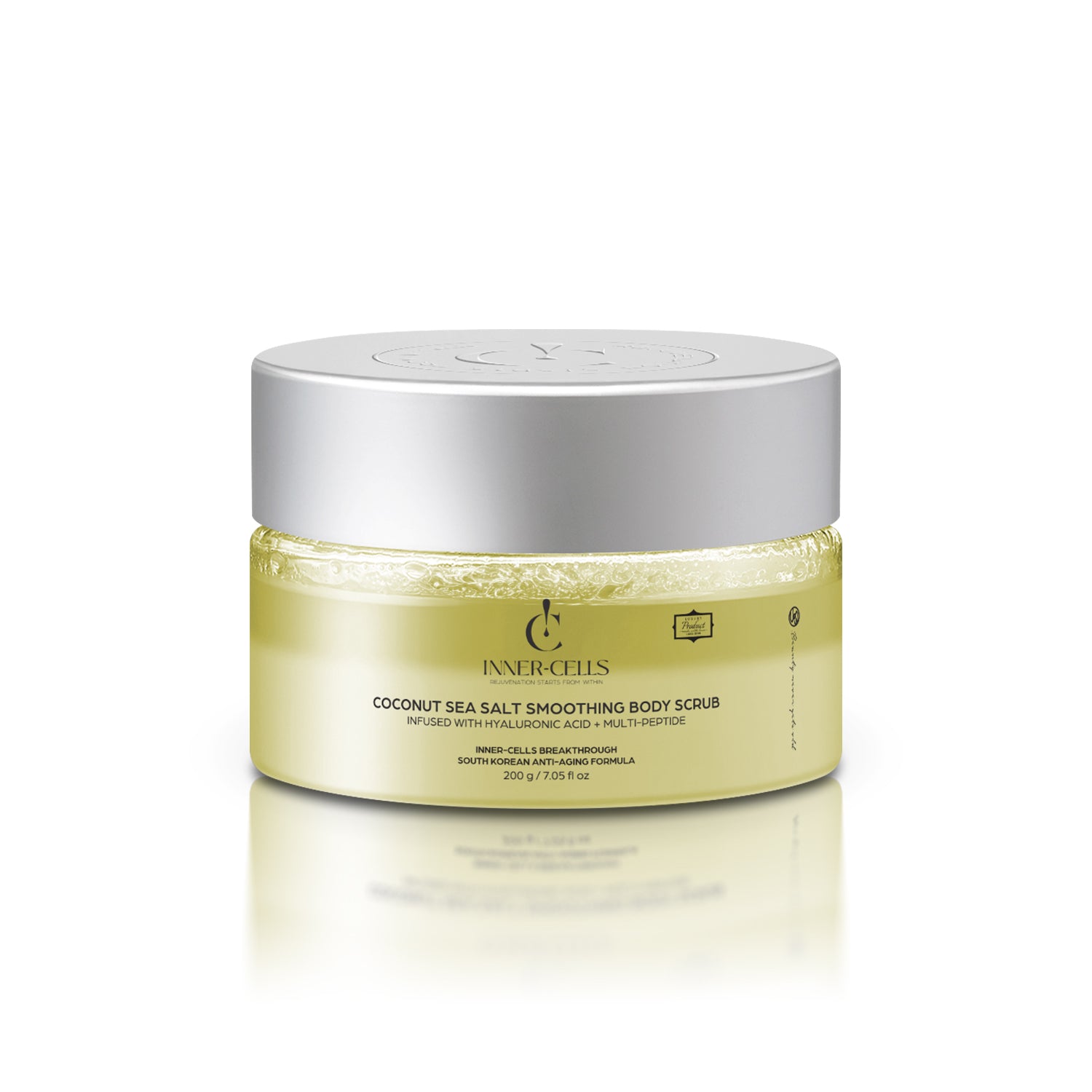 （未使用）CELLULAR RENEWING SCRUBセルラー リニューイング Coconut Sea Salt Smoothing Body Scrub Infused with Hyaluronic Acid