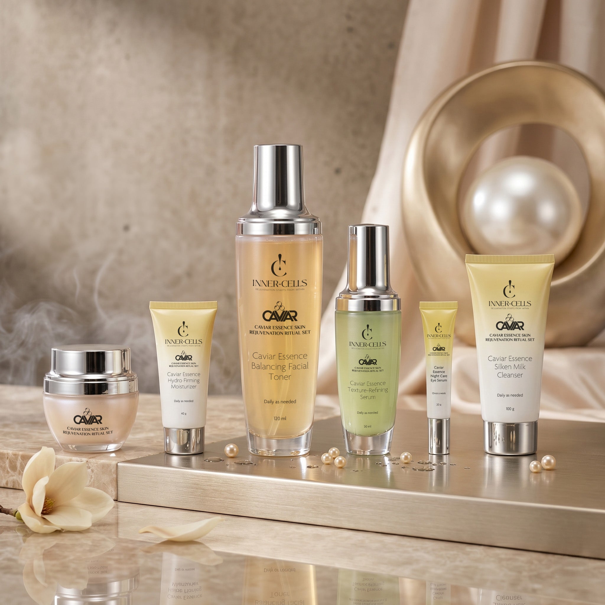 Caviar Essence Skin Rejuvenation Ritual Set
