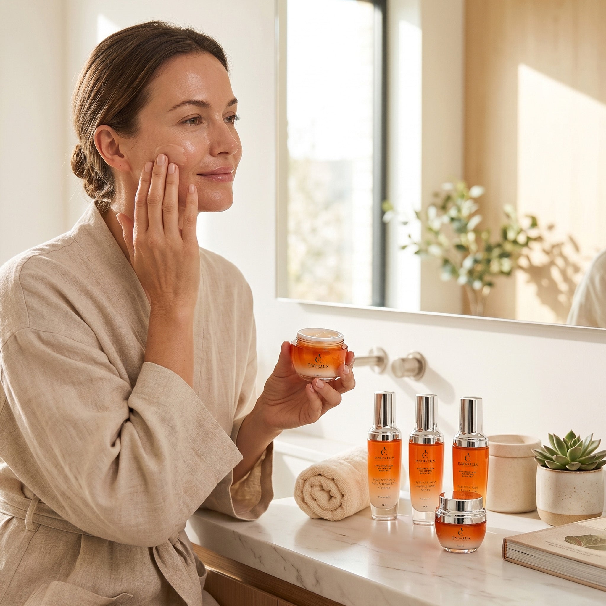 Hyaluronic Acid Age-Defying Ritual Set – Inner Cells