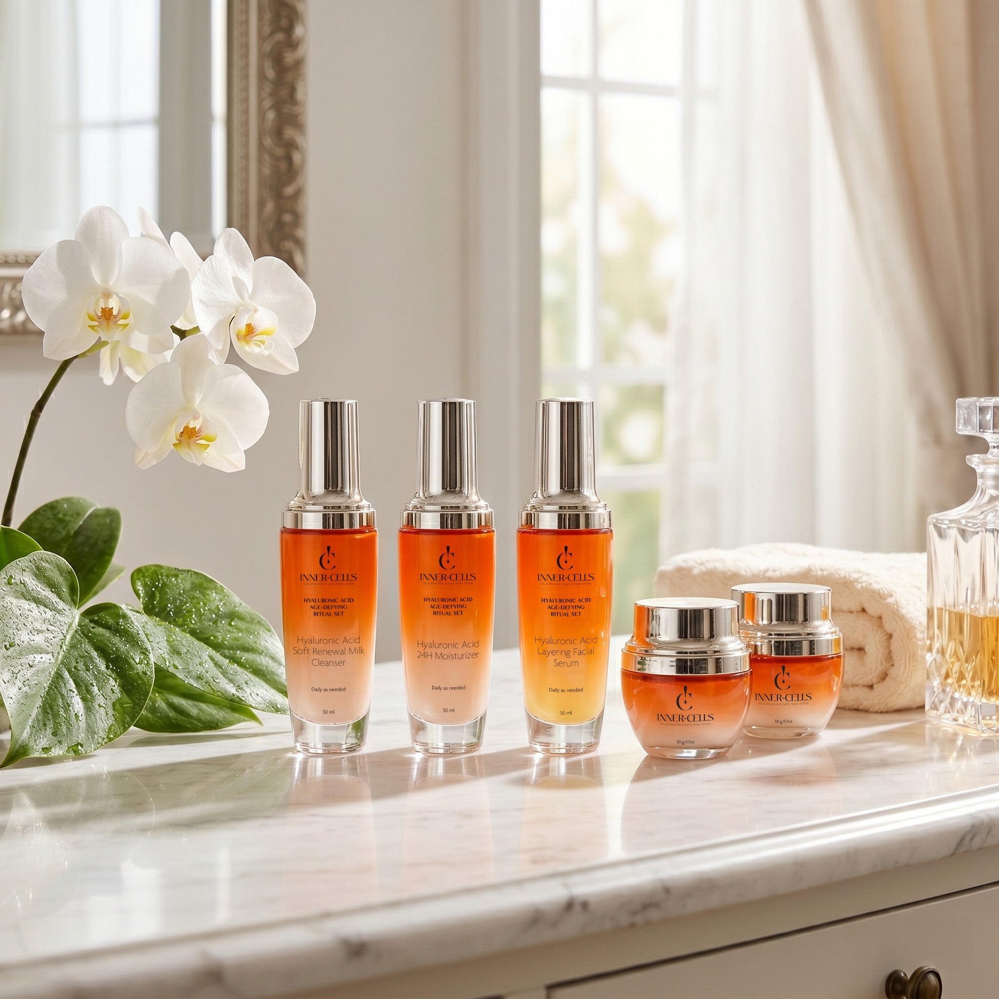 Hyaluronic Acid Age-Defying Ritual Set – Inner Cells