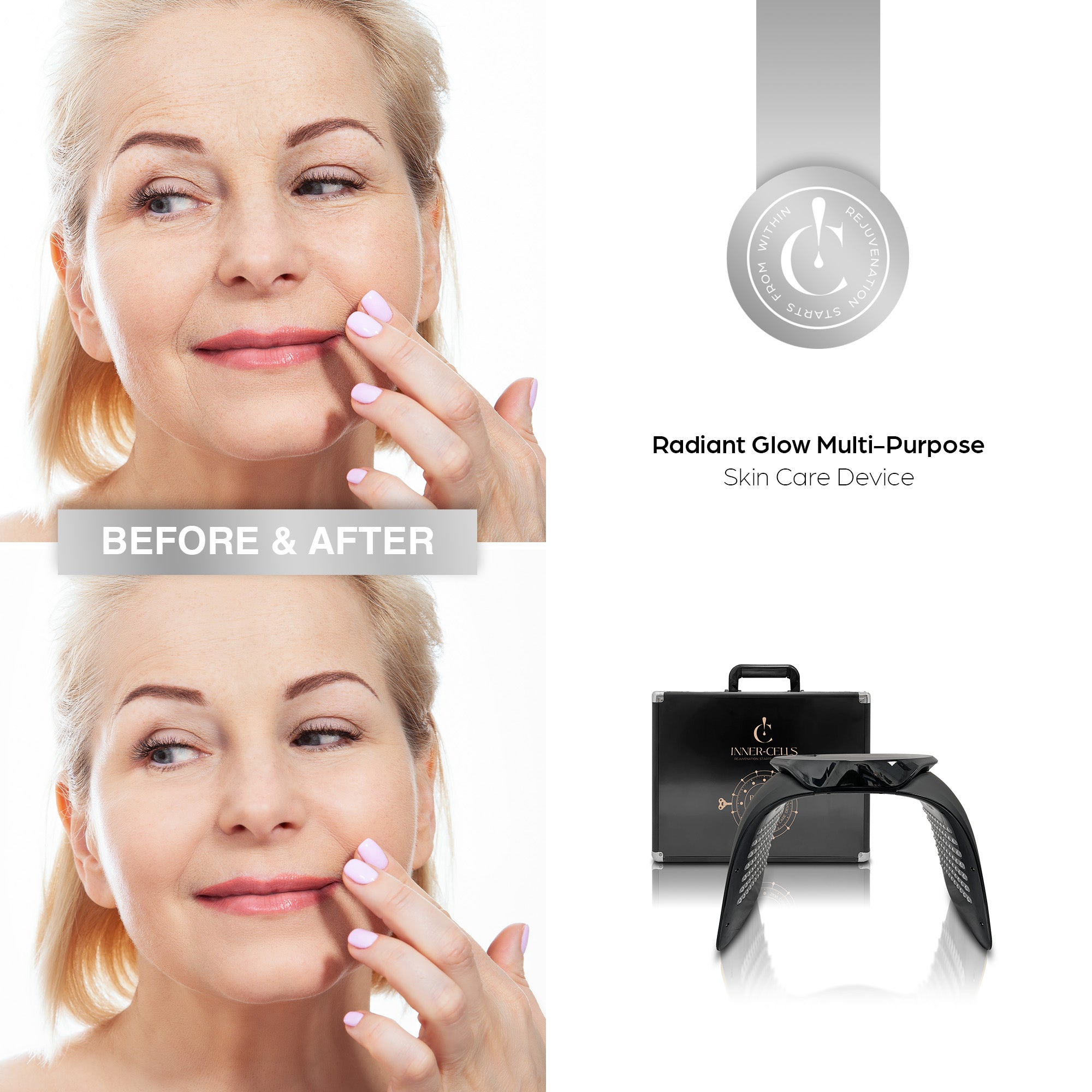 Radiant Glow Multi-Purpose Skin Care Device