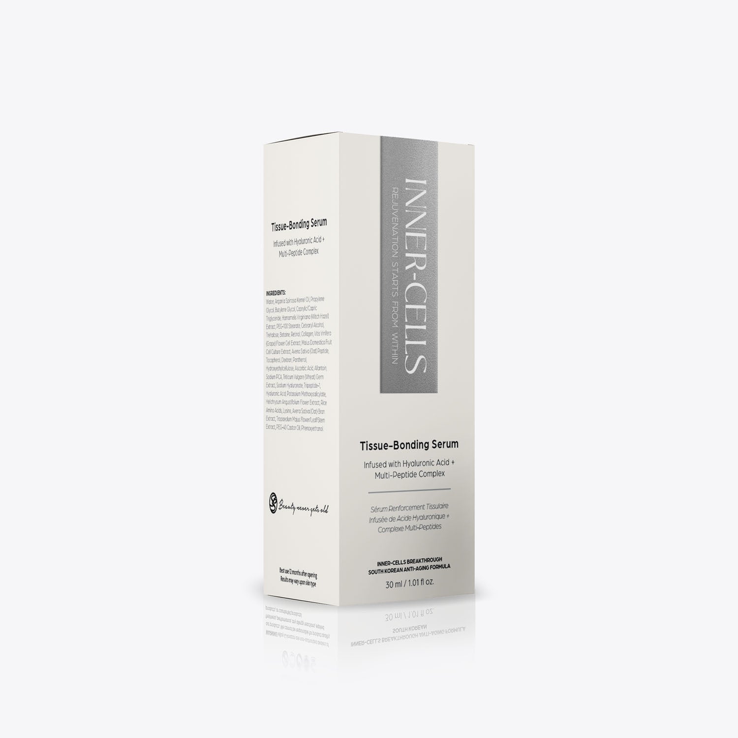 Tissue-Bonding Serum Infused with Hyaluronic Acid + Multi-Peptide Complex