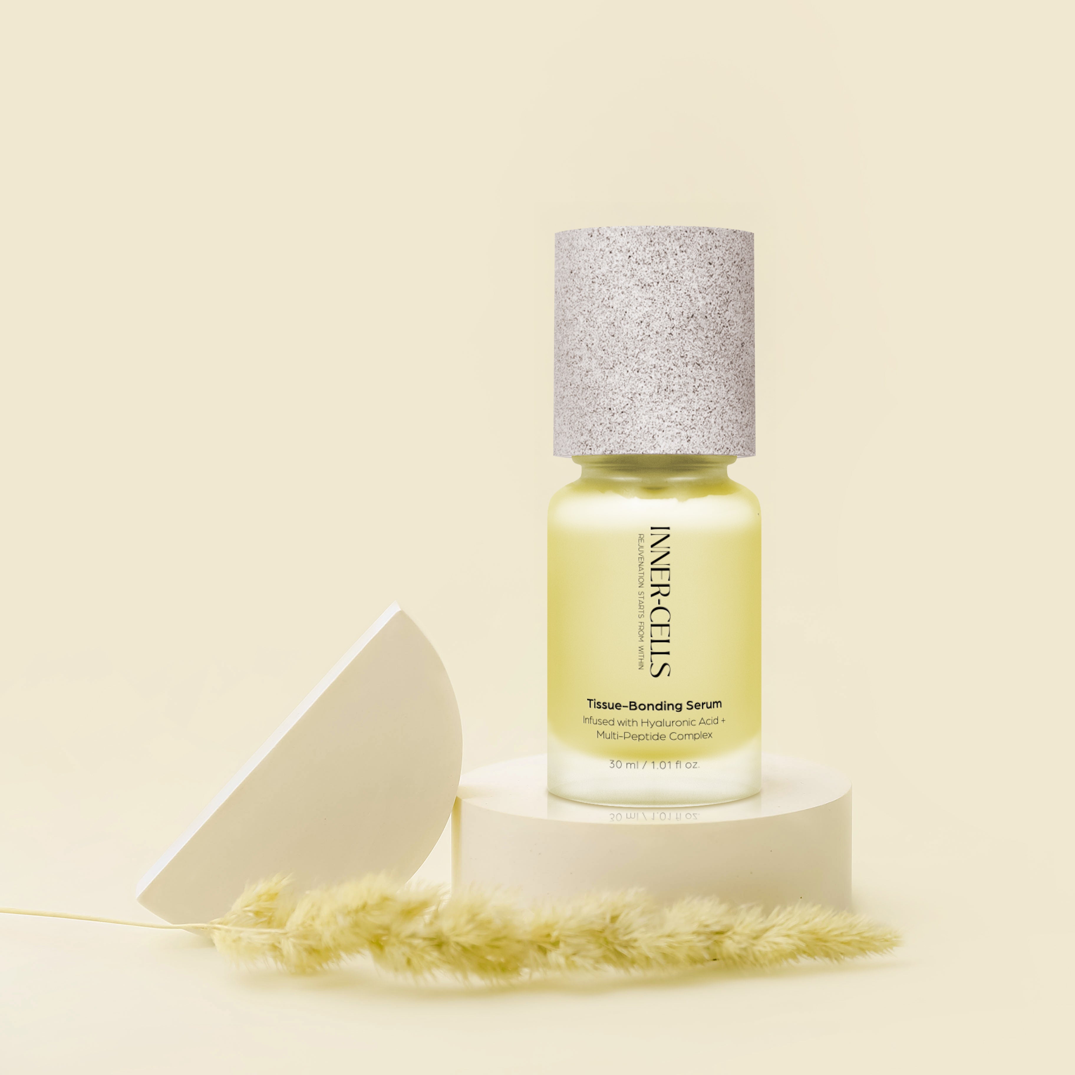 Tissue-Bonding Serum Infused with Hyaluronic Acid + Multi-Peptide Complex