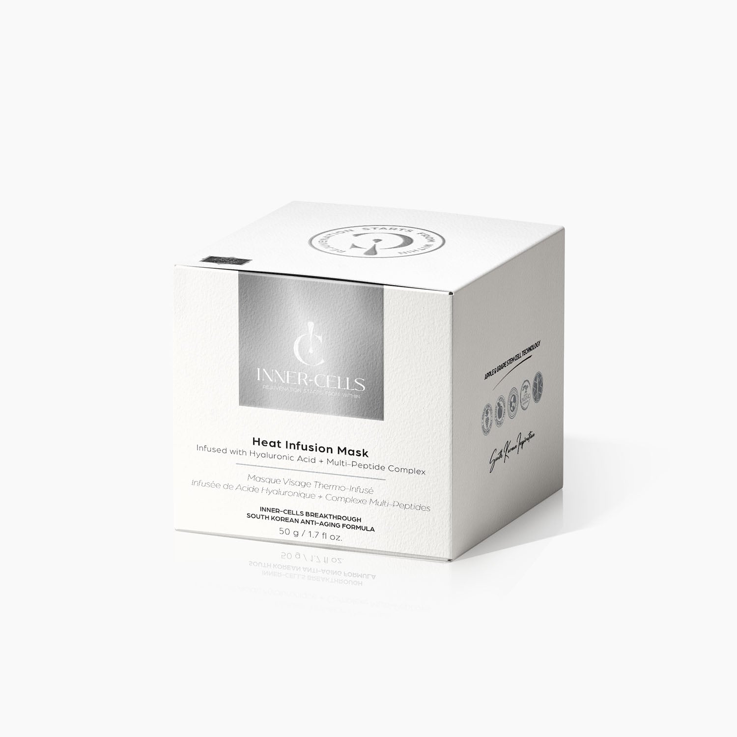 Heat Infusion Face Mask Infused with Hyaluronic Acid + Multi-Peptide Complex