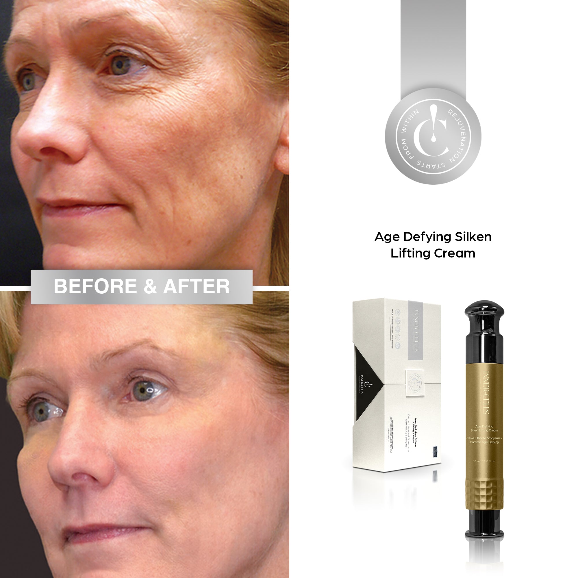 Age Defying Silken Lifting Cream – Inner Cells