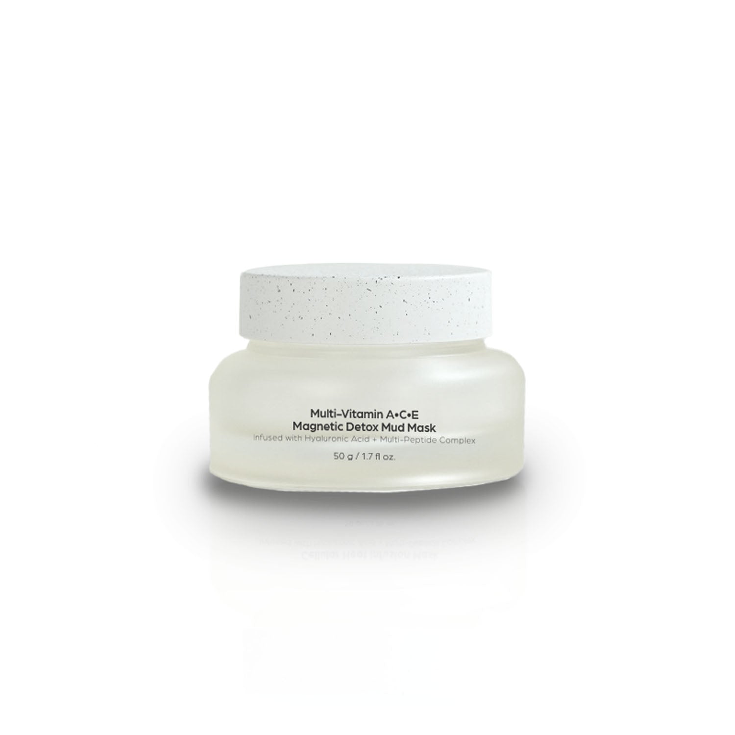 Multi-Vitamin A•C•E Magnetic Detox Mud Mask Infused with Hyaluronic Acid + Multi-Peptide Complex