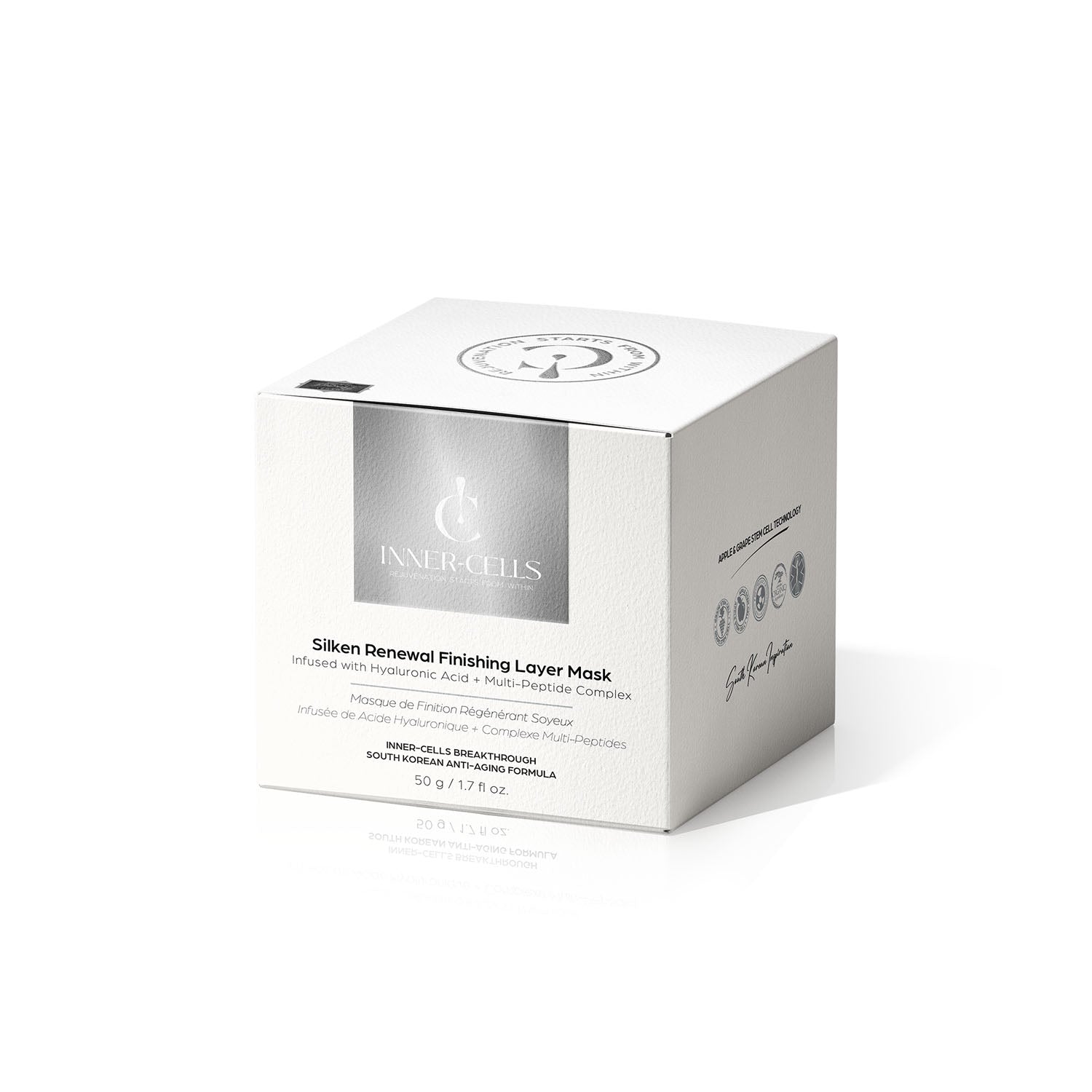 Multi-Vitamin A•C•E Magnetic Detox Mud Mask Infused with Hyaluronic Acid + Multi-Peptide Complex