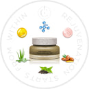 Multi-Vitamin A•C•E Magnetic Detox Mud Mask Infused with Hyaluronic Acid + Multi-Peptide Complex
