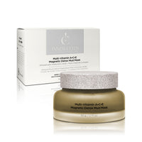 Multi-Vitamin A•C•E Magnetic Detox Mud Mask Infused with Hyaluronic Acid + Multi-Peptide Complex