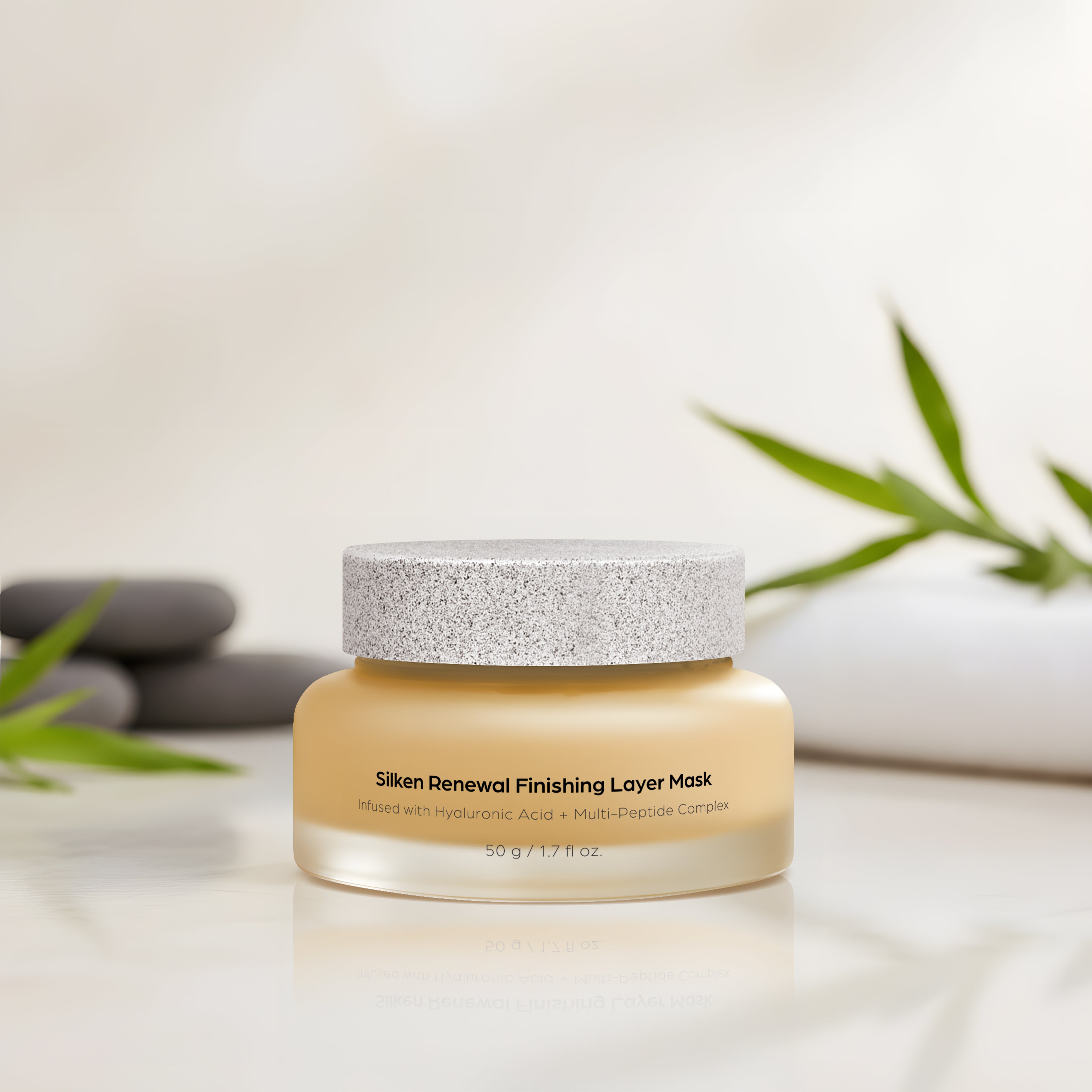 Silken Renewal Finishing Layer Mask Infused with Hyaluronic Acid + Multi-Peptide Complex