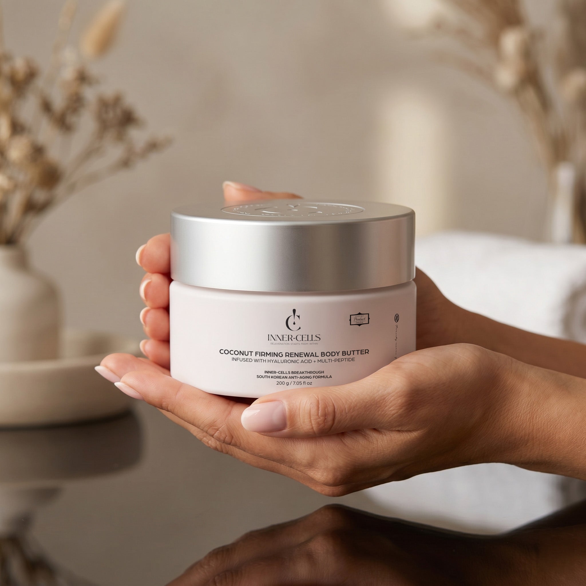 Coconut Firming Renewal Body Butter Infused with Hyaluronic Acid + Multi-Peptide