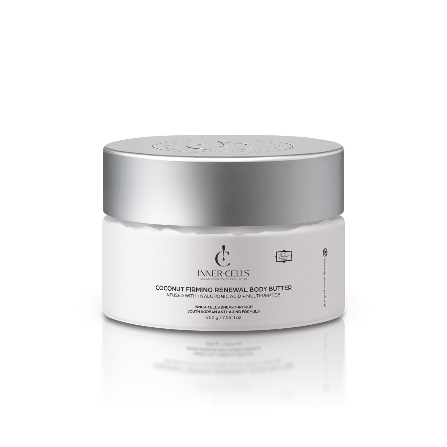 Coconut Firming Renewal Body Butter Infused with Hyaluronic Acid + Multi-Peptide