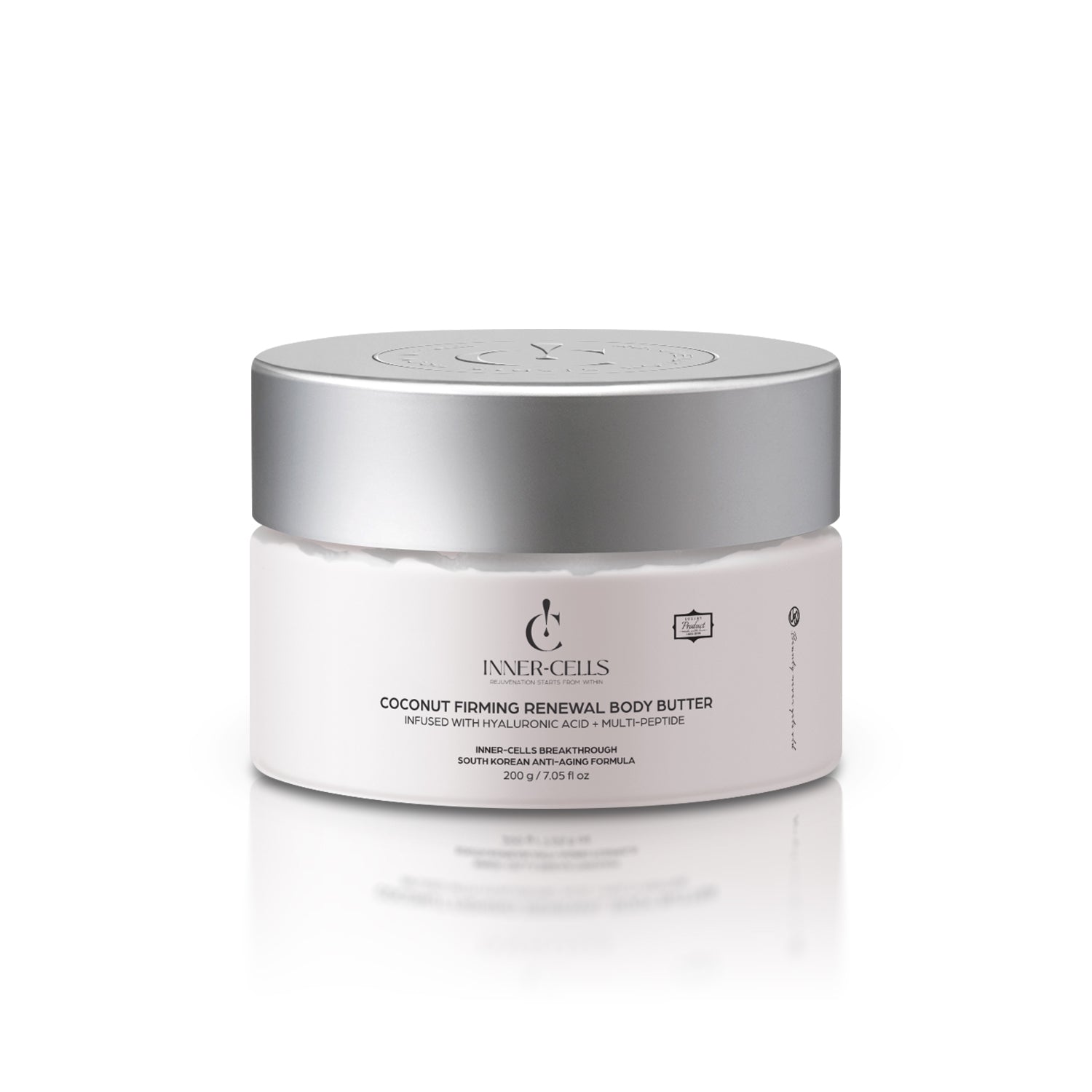 Coconut Firming Renewal Body Butter Infused with Hyaluronic Acid + Multi-Peptide