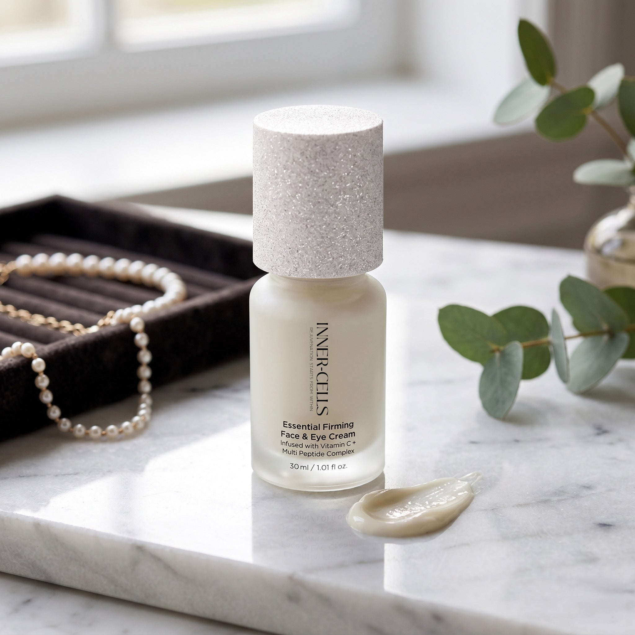 Essential Firming Face & Eye Cream Infused with Vitamin C + Multi