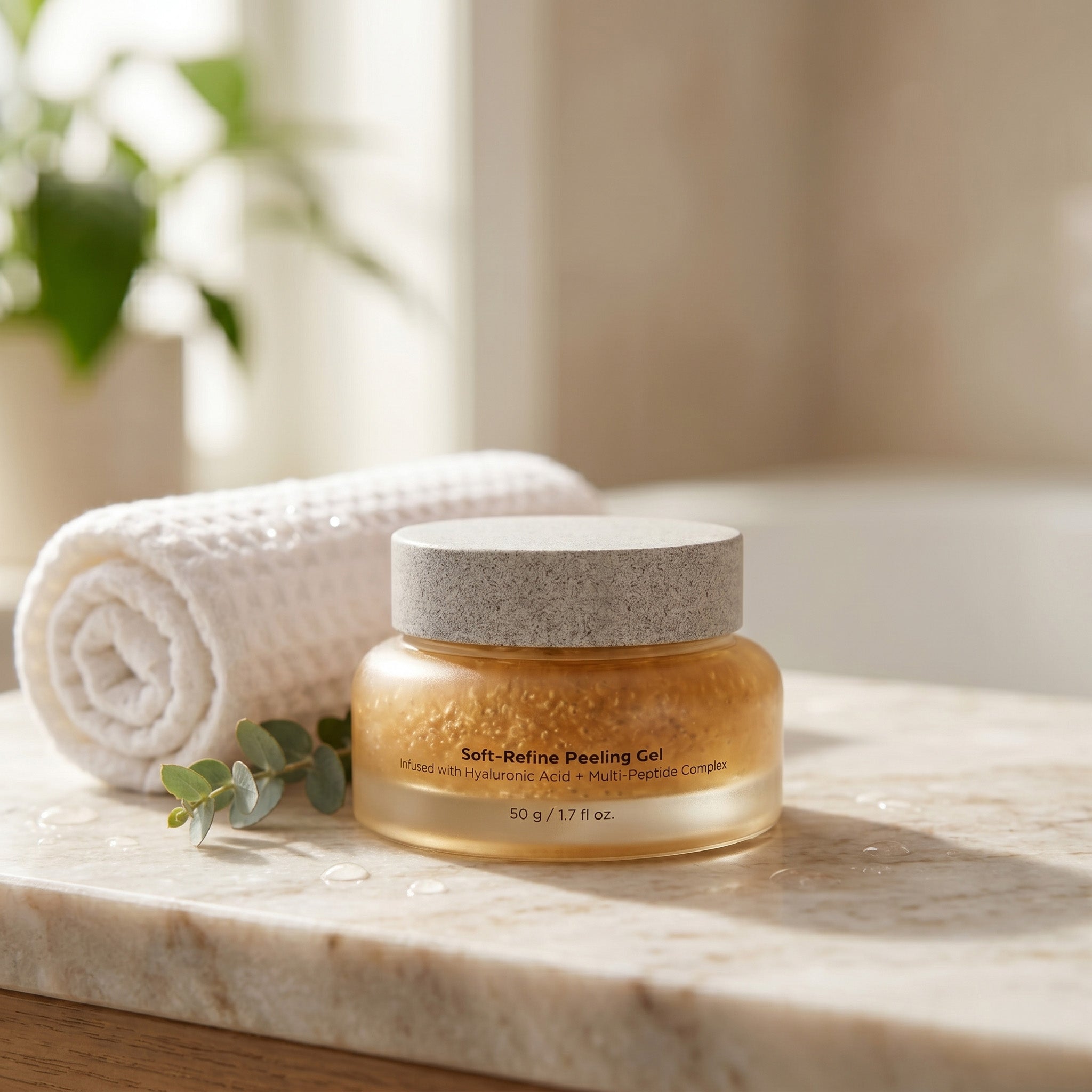 Soft-Refine Peeling Gel Infused with Hyaluronic Acid + Multi