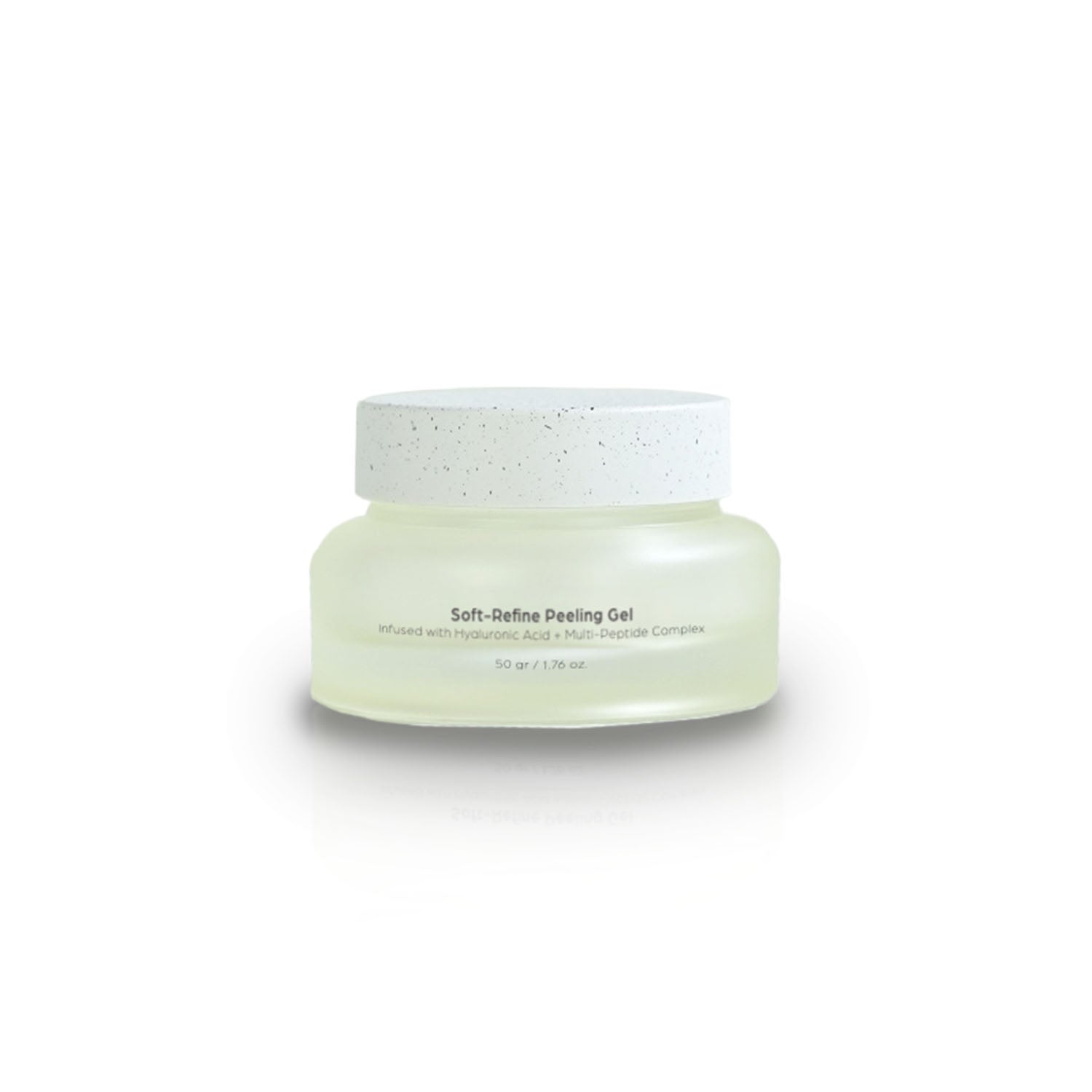Soft-Refine Peeling Gel Infused with Hyaluronic Acid + Multi-Peptide Complex