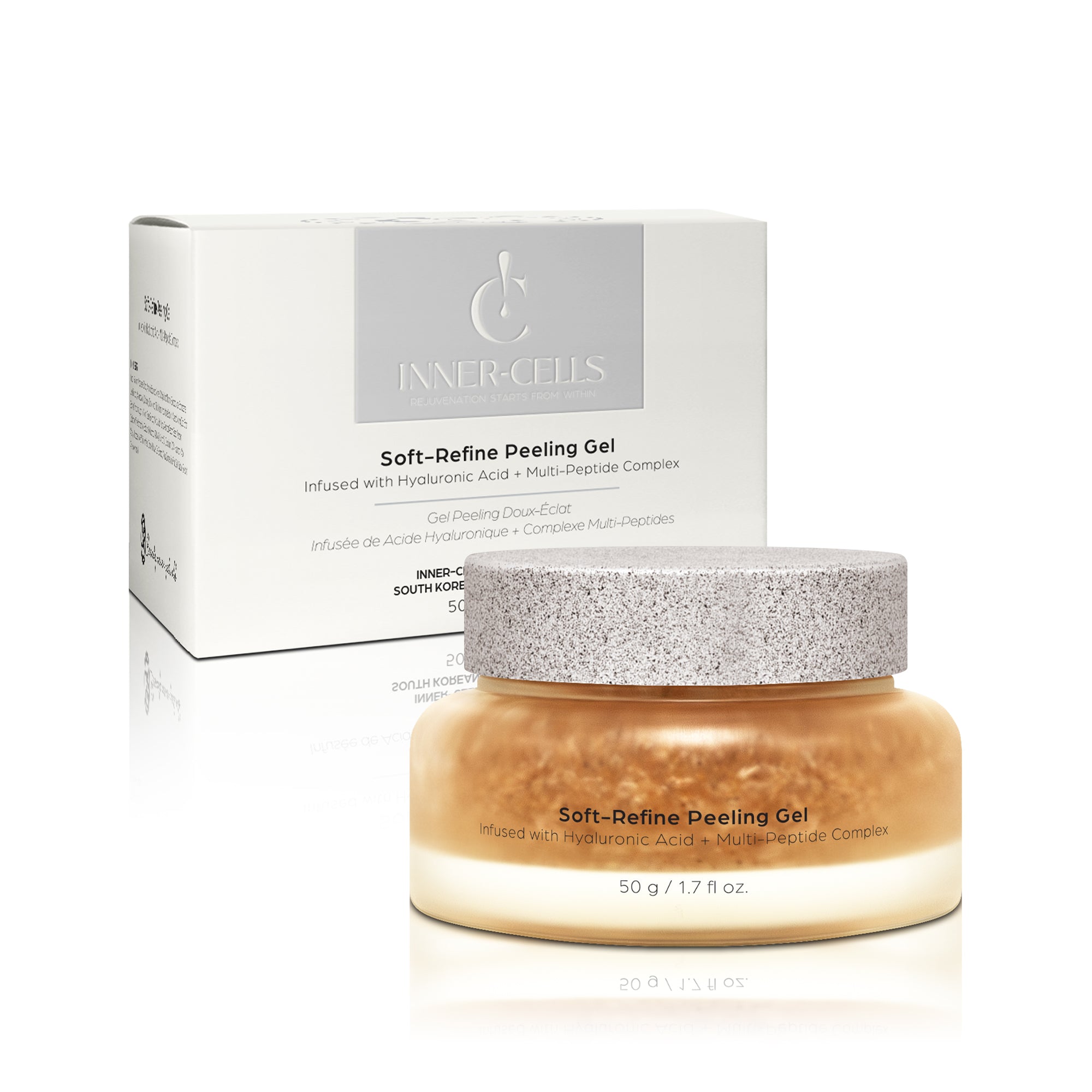 Soft-Refine Peeling Gel Infused with Hyaluronic Acid + Multi
