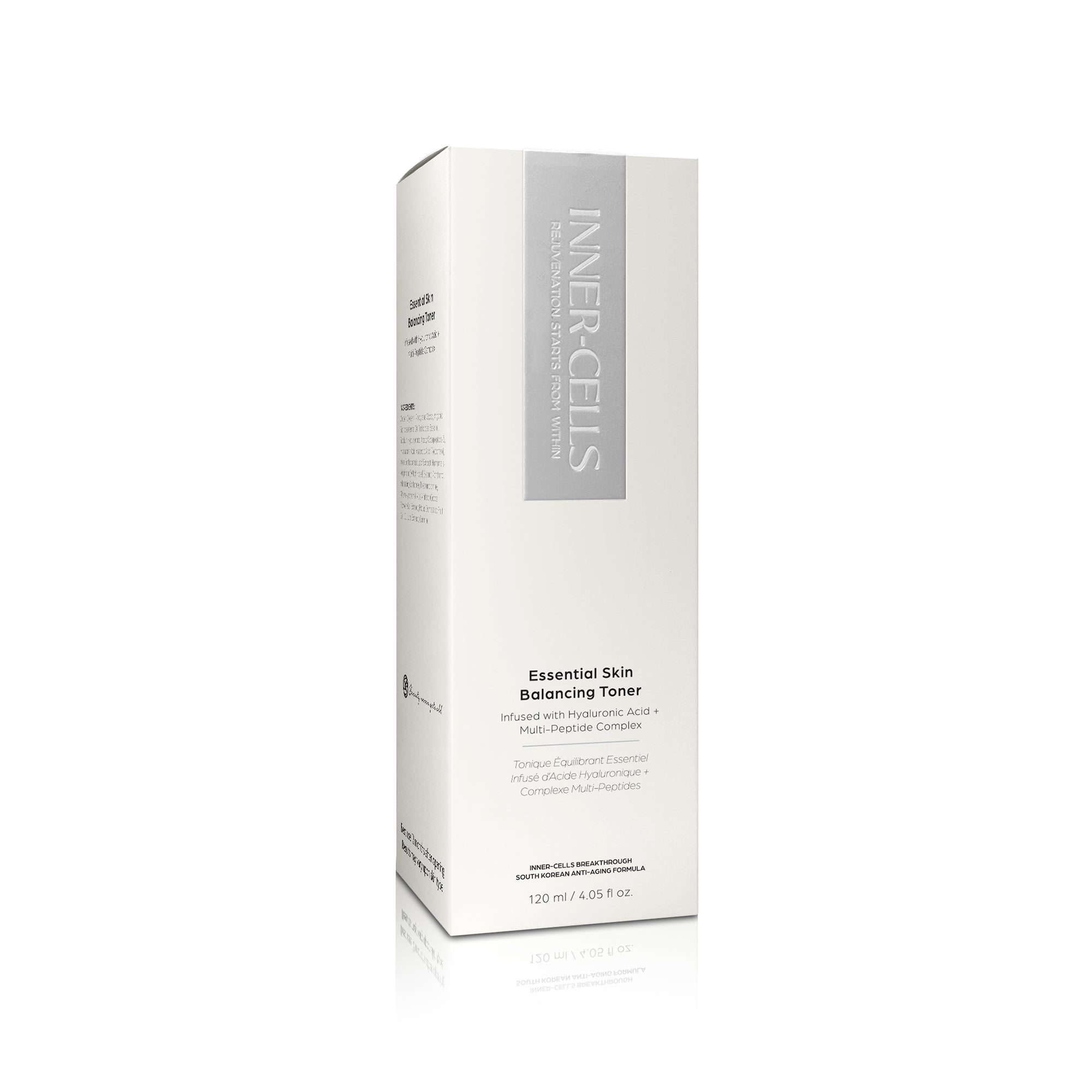 Essential Skin Balancing Toner Infused with Hyaluronic Acid + Multi-Peptide Complex