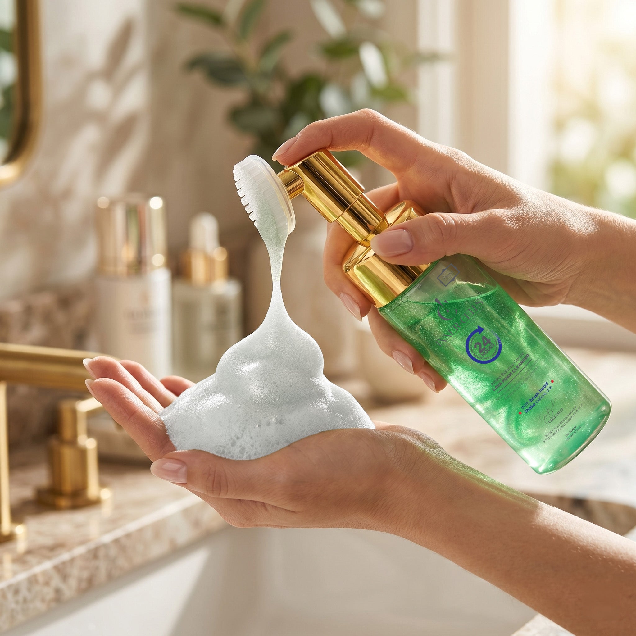 Amino Balance Gentle Lava Foam Cleanser – Inner Cells