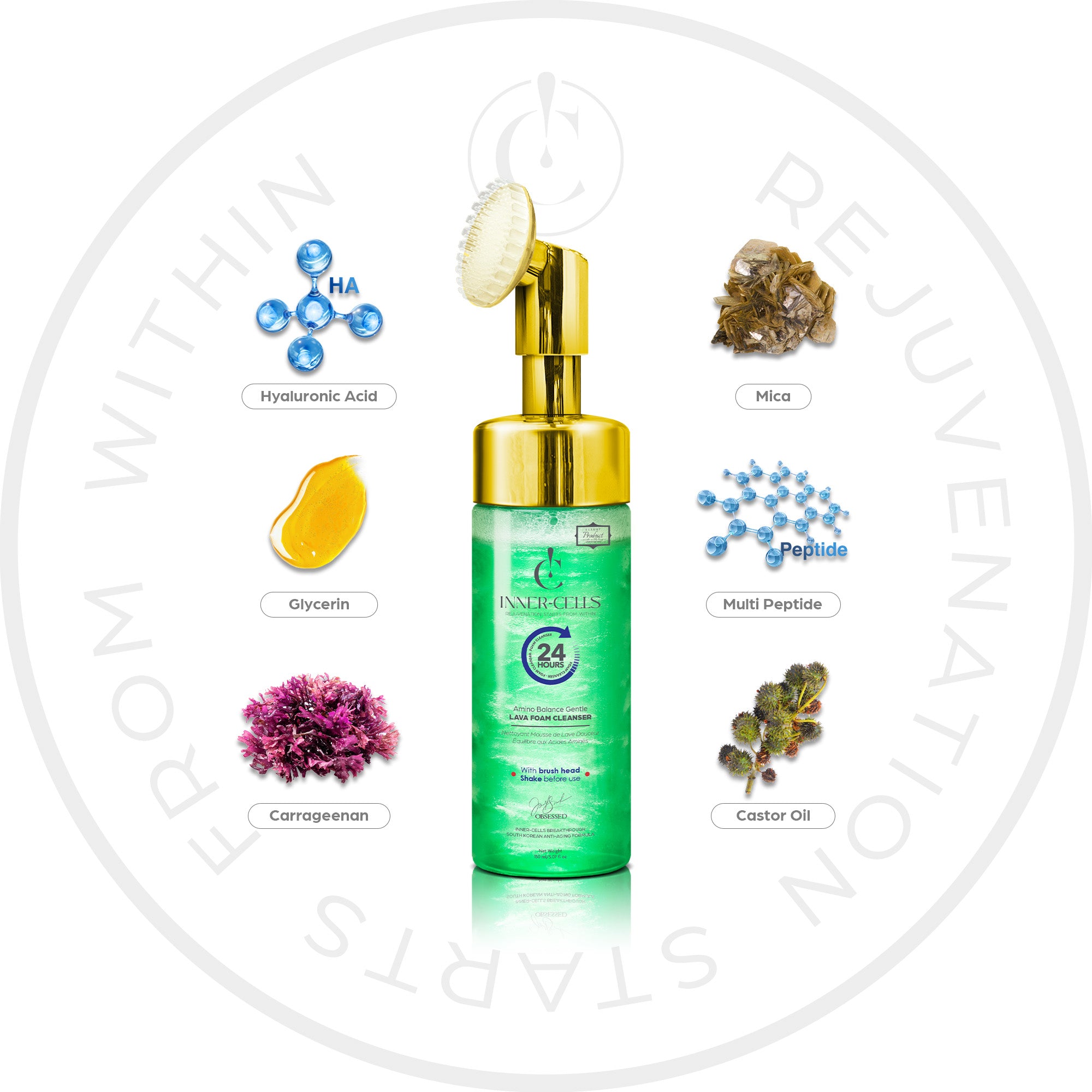 Amino Balance Gentle Lava Foam Cleanser