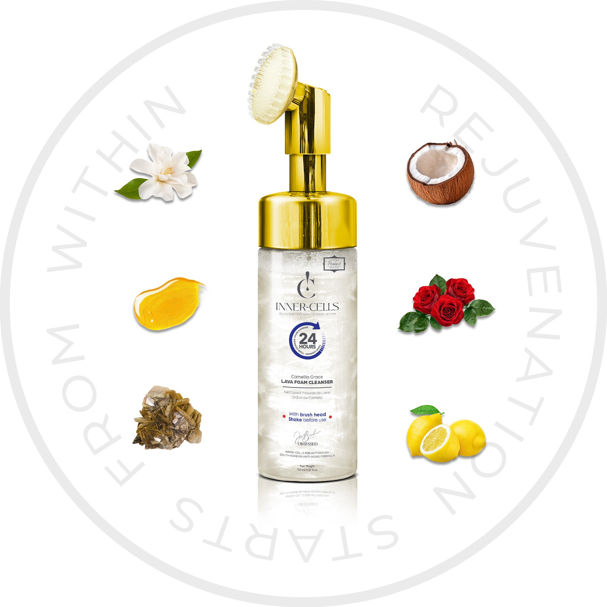 Camellia Grace Lava Foam Cleanser – Inner Cells