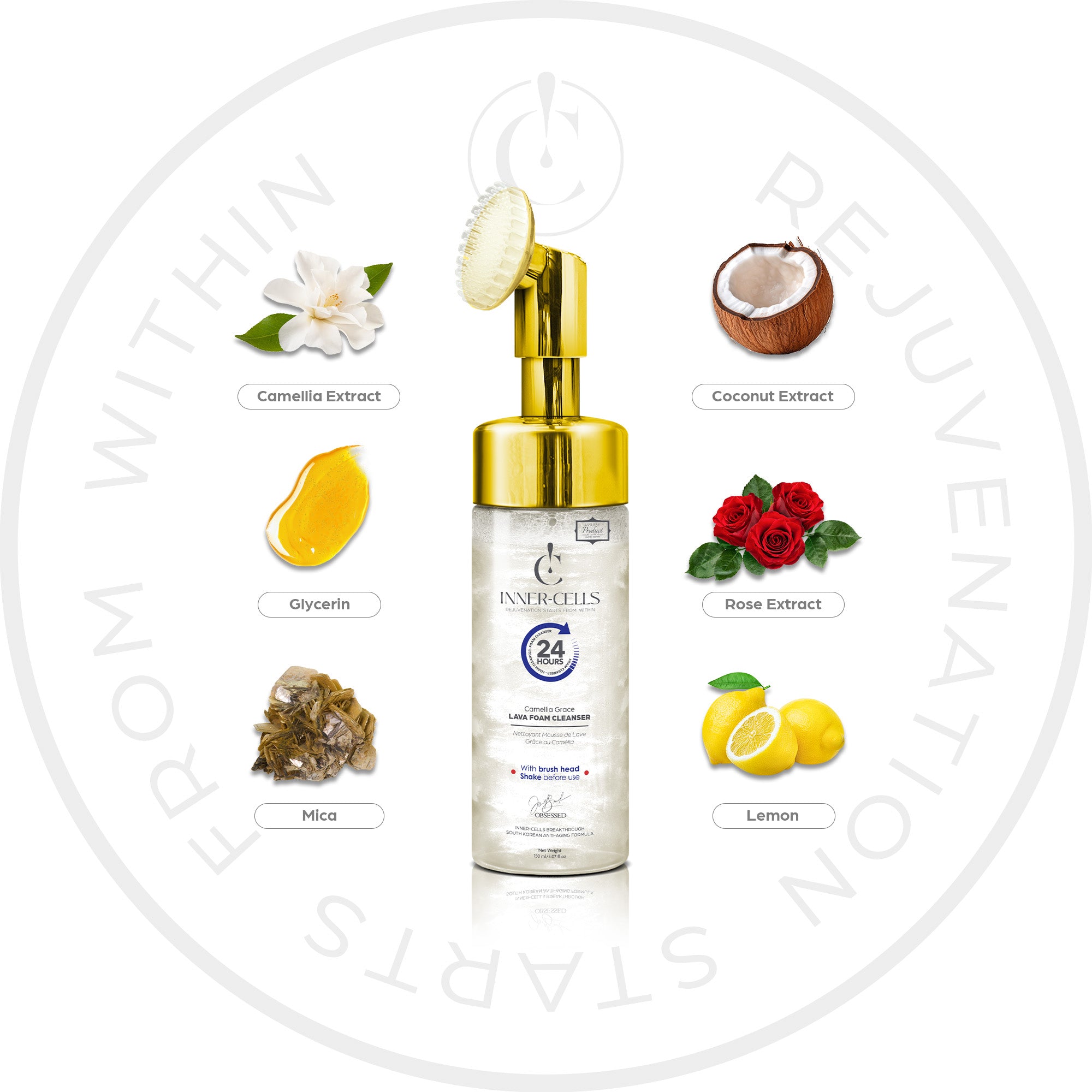 Camellia Grace Lava Foam Cleanser