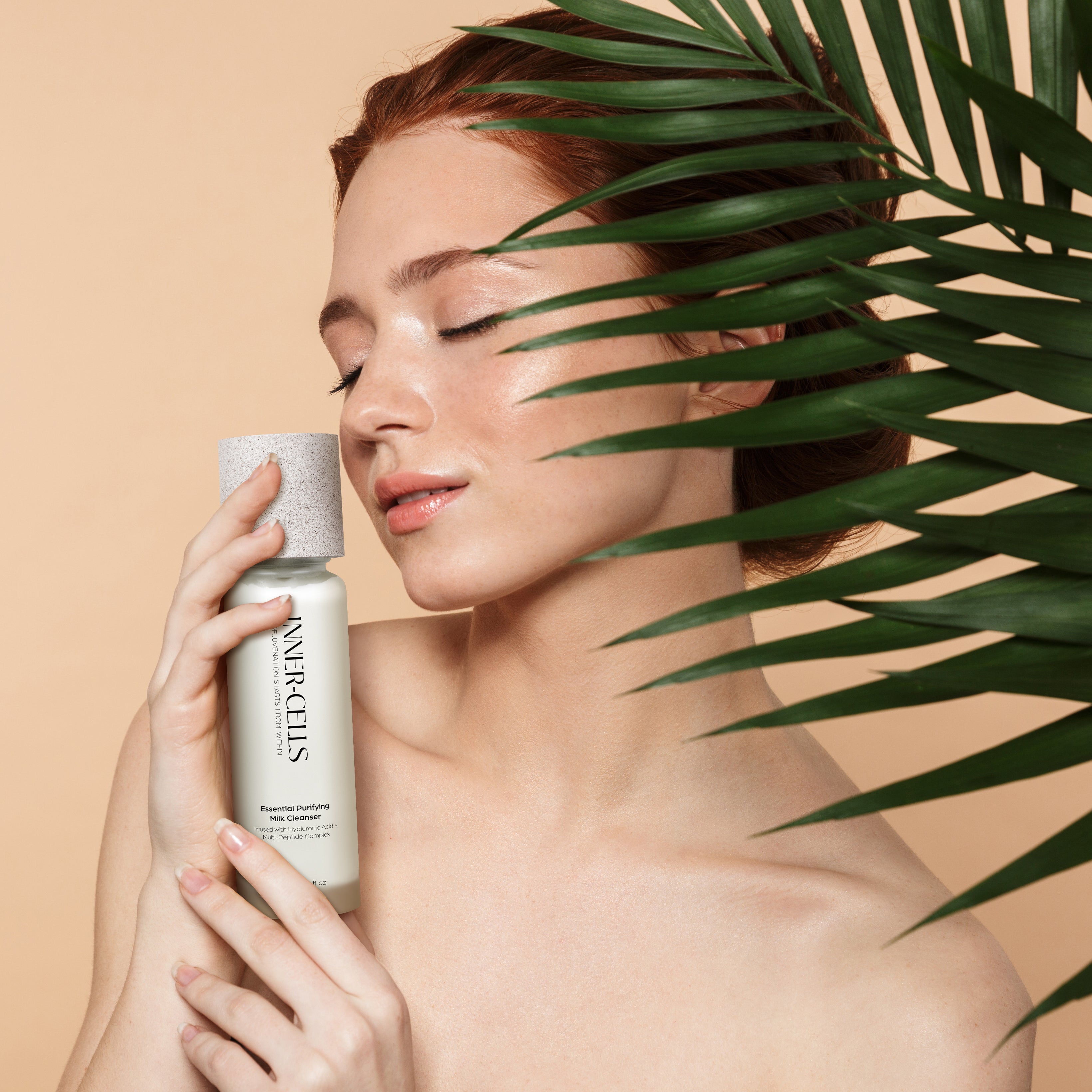 Essential Purifying Milk Cleanser Infused with Hyaluronic Acid +