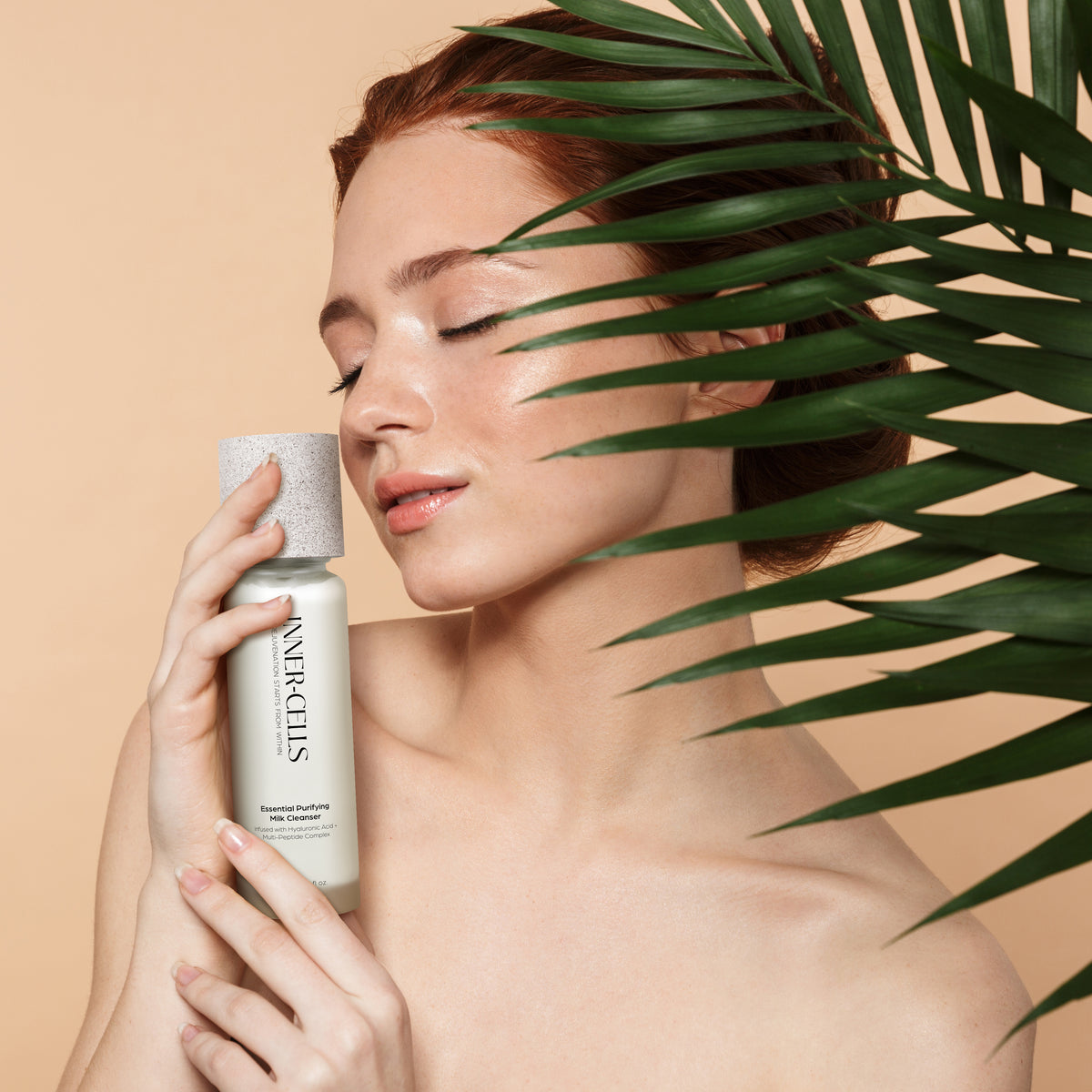 Essential Purifying Milk Cleanser Infused with Hyaluronic Acid + Multi ...